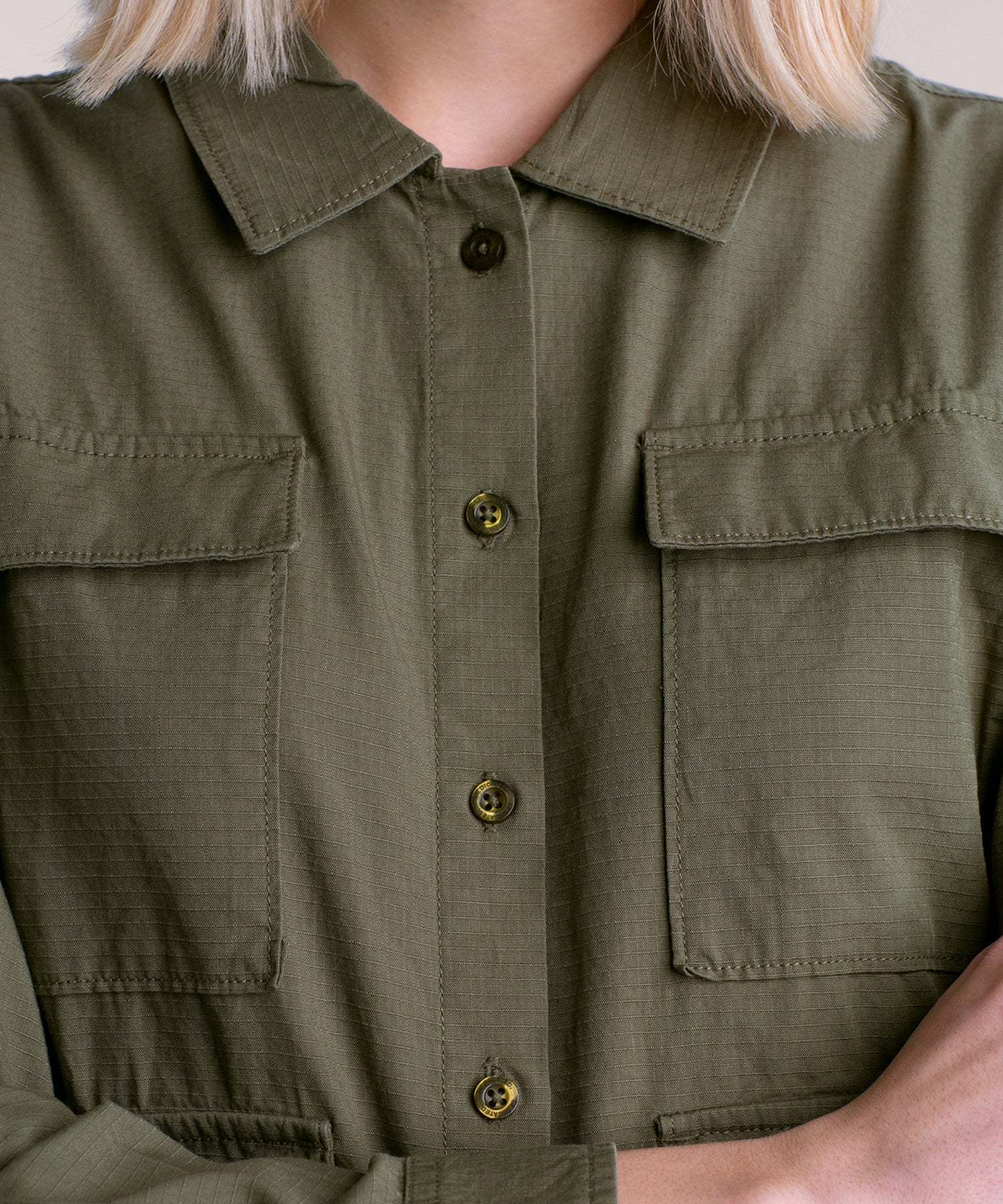 Women] Shirt Lima (Leaf Green) – DEDICATED JP