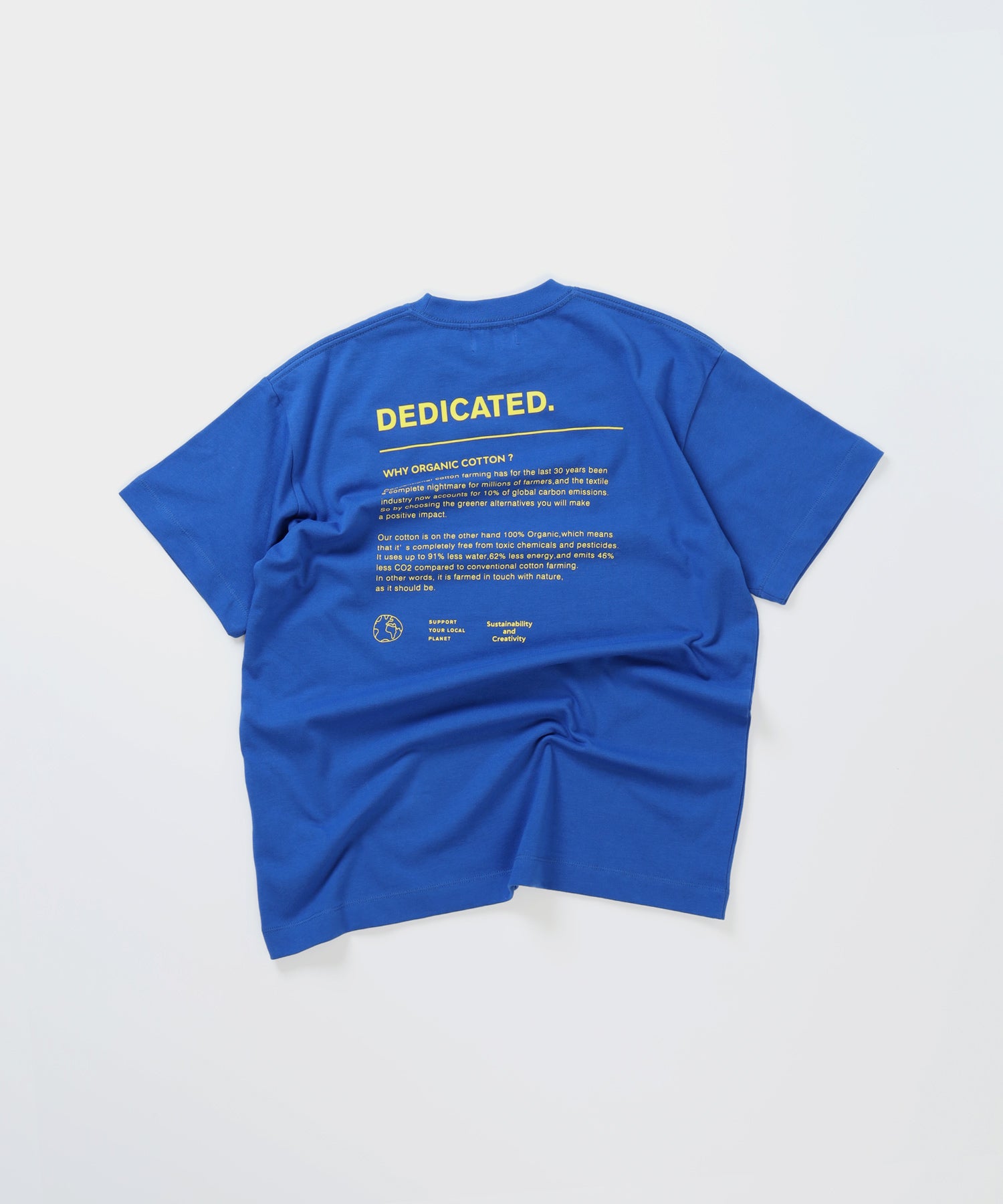 Unisex] FLAV T-Shirts DEDICATED (Blue) JP