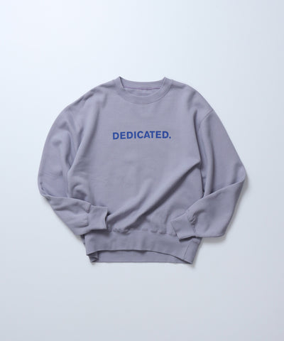 [Unisex] GLOBE Sweatshirt (Grey) | オーガニックコットンスウェット