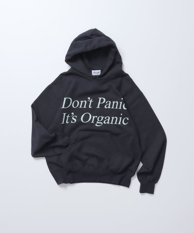 [Unisex] Foggy Forest Hoodie (Ink Black) | オーガニックコットンパーカー / Don't Panic It's Organic
