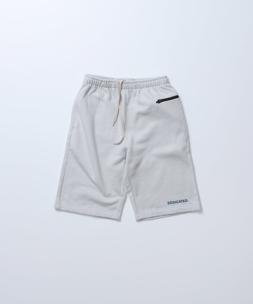 Unisex] Packable Sweat Shorts (Taupe) | オーガニックコットン