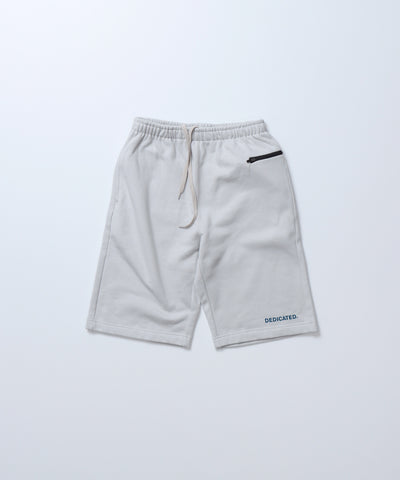[Unisex] Packable Sweat Shorts (Taupe) | オーガニックコットンパッカブルスウェットショーツ